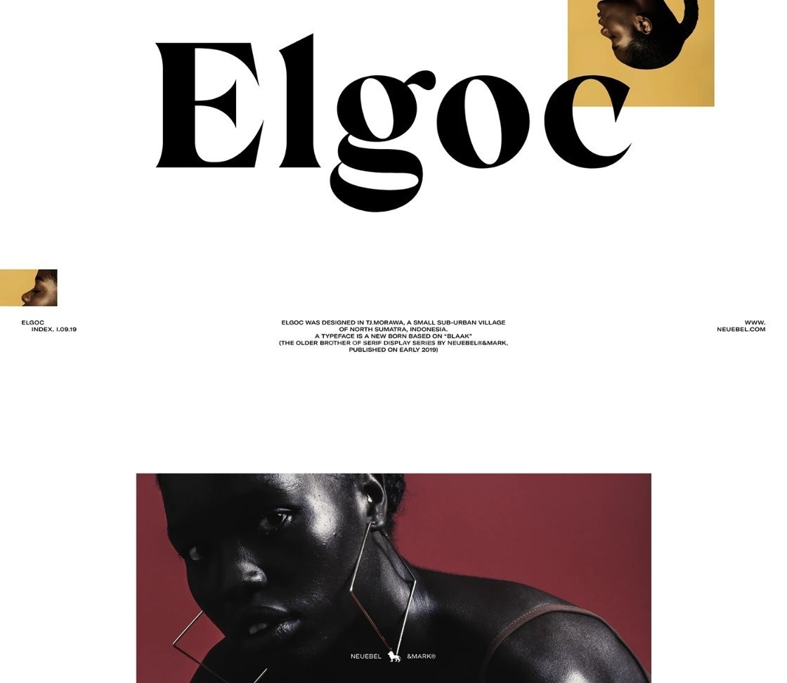 Elgoc 高级优雅衬线字体系列(16种样式)